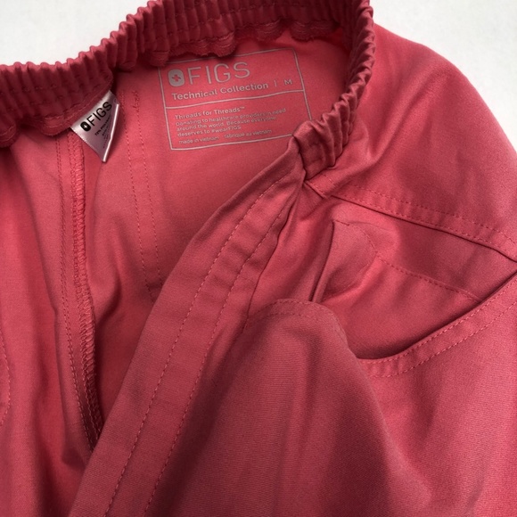 Figs light pink technical collection scrub top Style #TW2000R - Picture 2 of 2